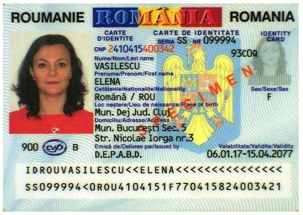 cumpărați carte de identitate autentică românească