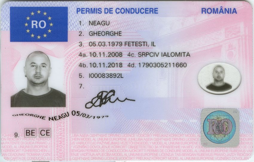 licență de conducere reală romania de vânzare